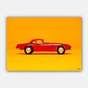 Ironaro - Affiche haute définition BMW 507 touring sport 1957 - Collection Ironaro Touring