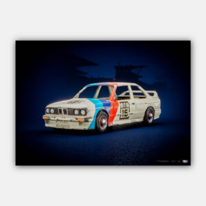 Ironaro - Affiche haute définition BMW E30 M3 #15 1989 - Collection Ironaro Touring