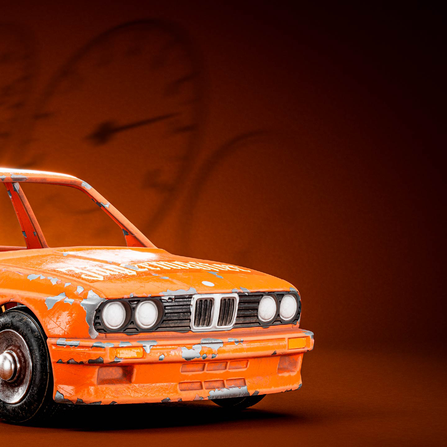 Ironaro - Affiche haute définition BMW E30 M3 #20 1990 - Collection Ironaro Touring