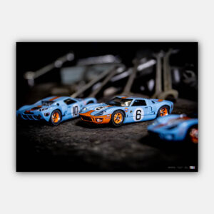 Ironaro - Affiche haute définition Ford GT40 #9 1969 - Collection Ironaro Touring